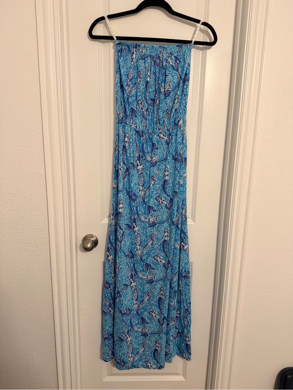 Lilly Puliztzer Strapless Maxi Dress